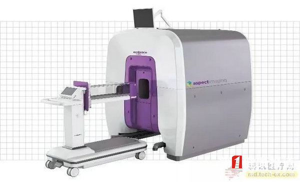 对于早产儿更加安全的核磁共振（MRI）。图片来源：Aspect Imaging.jpg
