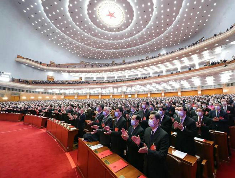十三届全国人大五次会议闭幕，习近平等党和国家领导人出席